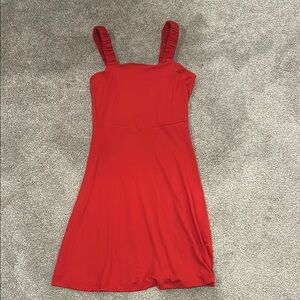 SO Red Skater Dress